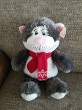 NWT Petsmart 2019 Squeaky Plush Lucky The Cat  Collectible 16&quot; Pet Dog T... - $14.36