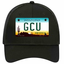 Grand Canyon Univ Novelty Black Mesh License Plate Hat - £23.17 GBP