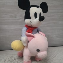 Disney Sega Riding Plush Mickey Mouse Pig Sega Prize - £5.51 GBP