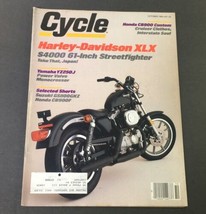VTG Cycle Magazine October 1982 - Harley-Davidson XLX / Honda CB900 Custom - £11.15 GBP