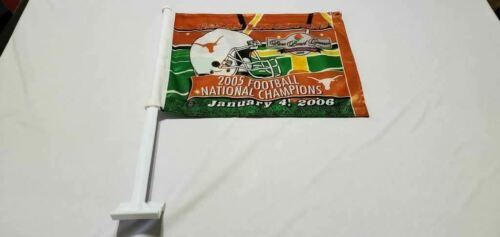 Primary image for 2005 Football National Champions Texas Longhorns Car Flag