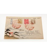 Karl Lewis 1936 Dipinto a Mano Acquerello Cover Giappone Ca, USA Hikawa ... - $157.41