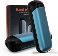 Hand Warmers Rechargeable 2 Packs 5000mAh Portable USB Electric Handwarmer Power - £38.24 GBP