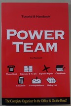 ProVue Development - Power Team V.1 for Macintosh - Tutorial &amp; Handbook ... - $29.67