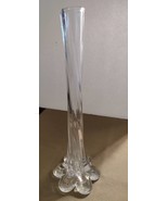 Rose bud vase clear glass - $415.48 MXN