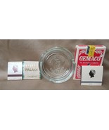 Vintage CAESARS PALACE Casino Ashtray 3 Packs Matches and Playing Cards - $20.00