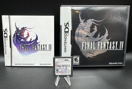 Final Fantasy IV 4 (Nintendo DS) Lite DSi XL 3DS 2DS Game w/Case &amp; Manual - £29.33 GBP