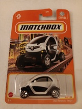 Matchbox 2024 #65 White 2022 Renault Twizy Electric MiniCar MBX Metro Series MOC - £11.95 GBP