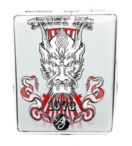 Ami James Ink Trust Me Double Sided PU Leather 100s Cigarette Case - $9.89