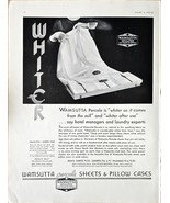 WAMSUTTA PERCALE SHEETS &amp; PILLOW CASES-1931 Vintage Print Ad-Finest Cott... - €11,06 EUR