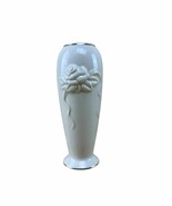 Vintage Lenox Rose Blossom Ivory Bud Vase  Embossed Roses With 24K Gold ... - $17.81