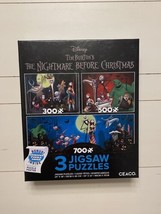 Disney The Nightmare Before Christmas Jigsaw Puzzle 3 Puzzles 300 500 70... - $39.99