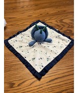 Cloud Island Dino Lovey Security Blanket Blue Dinosaur Baby Triceratops - $16.78