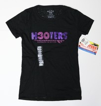 Hooters Authentic Medium (M) Black T-SHIRT - H30TERS, Celebrating For 30 Years - £7.46 GBP