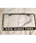 Don Hinds Ford (Fishers, IN) Metal License Plate Frame - £22.68 GBP