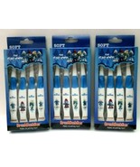 3 PK Brush Buddies The Smurfs Manual Toothbrush 4-Ct Package Total of 12... - $20.28 CAD