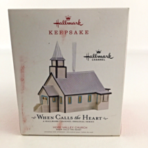 Hallmark Keepsake Ornament When Calls The Heart Hope Valley Church 2018 New - $59.35