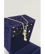 Tiny Shoe Charm necklace Princess Cinderella High heels Dainty necklace ... - £25.74 GBP
