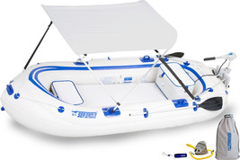 Sea Eagle SE9 Watersnake Motor Canopy Package Inflatable Runabout Boat T... - £758.58 GBP
