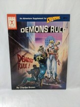 Hero Games Demons Rule Champions RPG Adventure Supplement Sourcebook - $24.74
