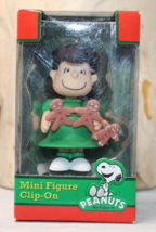 PEANUTS Lucy Christmas Cookies Forever Fun Clip-On Holiday Ornament 2012 Sealed - $14.36