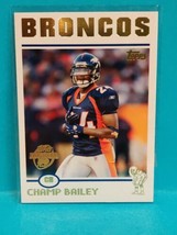 2005 Topps 50th Anniversary Champ Bailey Throwback Insert #TB49 Odds 1:6 - £1.77 GBP