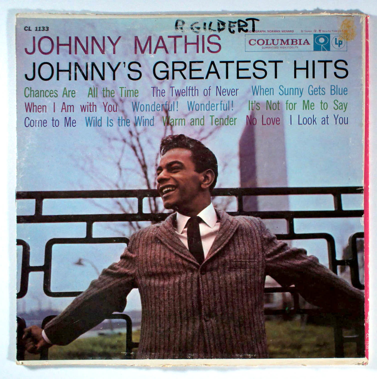 Johnny Mathis - Greatest Hits (1958) Vinyl LP โข Best of, Johnny's, Chances Are Item image 11