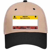 Baja California Sur Blank Novelty Khaki Mesh License Plate Hat - £22.97 GBP