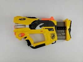 Nerf N-Strike Firefly Rev-8 Blaster Dart Gun Includes 8 Glow In The Dark Darts - £12.05 GBP