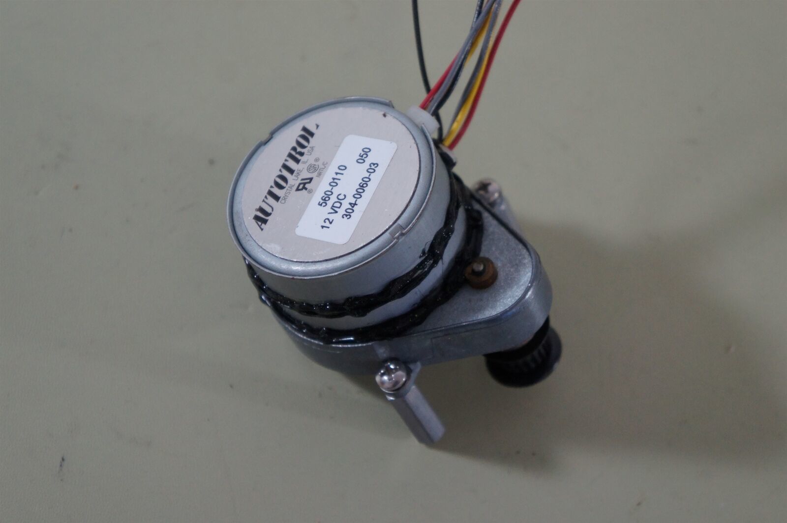 Autotrol DC Gear Motor 560-0110 / 304-0060-03 , 12VDC - $9.77