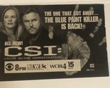 CSI  Tv Guide Print Ad William Peterson TPA9 - £4.66 GBP