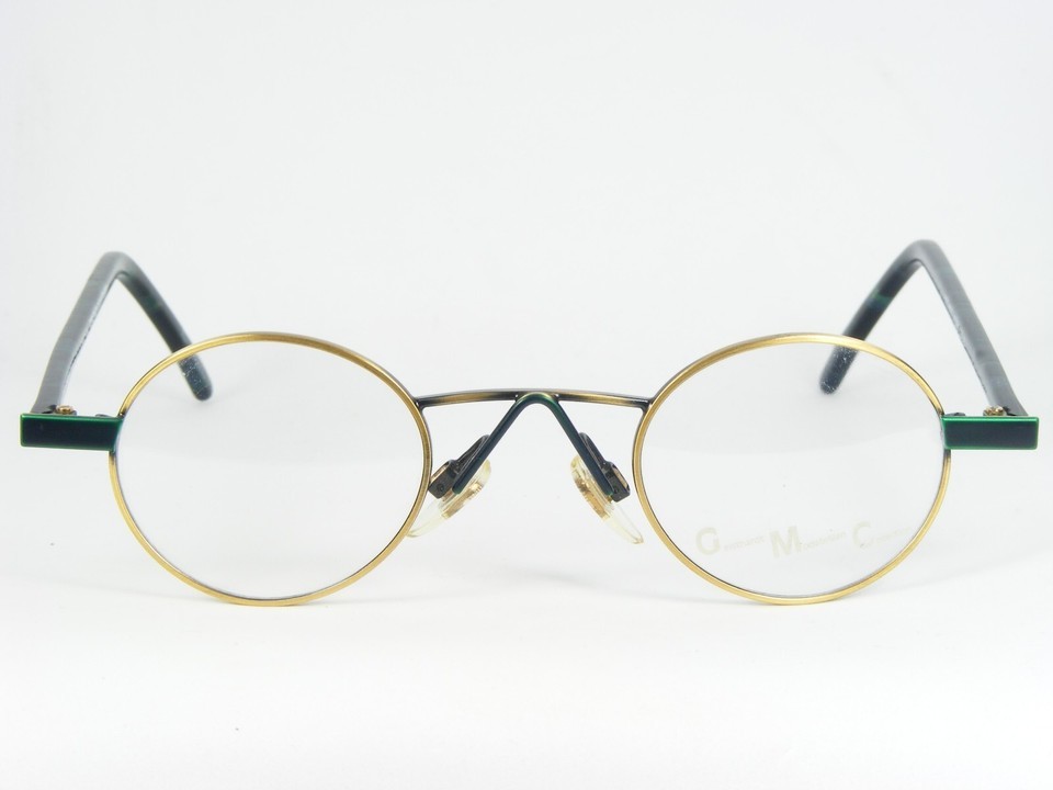 Vintage GMC by TREND COMPANY 6613 2 ANTIQUE BRONZE /GREEN EYEGLASSES 40-21-148mm Item image 2