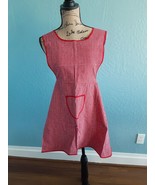 brand new apron is handmade - Red plaid - $55.16 CAD
