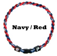 Boys Girls Kids T-Ball Tee-Ball Baseball Tornado Necklace Navy Blue Red Sox 16&quot; - £7.11 GBP