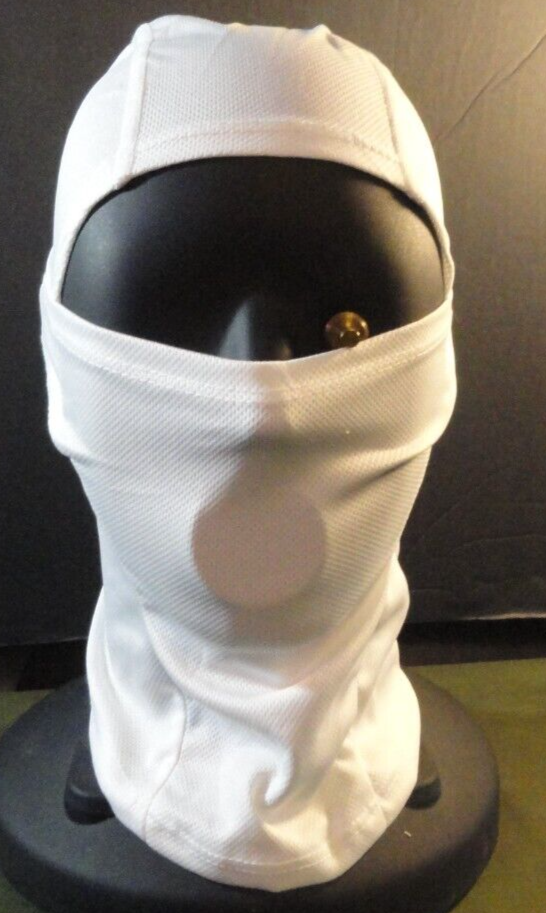 WINTER SNOW CAMOUFLAGE WHITE OUT LIGHTWEIGHT COLD WEATHER BALACLAVA GAITER HOOD Item image 4