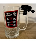 Ringer Beer Glass Mug With Bicycle Bell It Works 1 Ring For Refill Vintage - $180.95 MXN