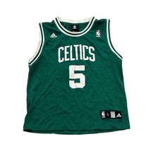 Adidas Boston Celtics Kevin Garnett #5 NBA Green Jersey Youth Size Large 14-16 - £27.90 GBP