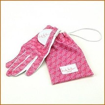 Sale New Ladies Nicole Miller Pink Ribbon Golf Glove. Size Small Or Large - £9.93 GBP