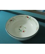 PFALTZGRAF &quot;Winterberry&quot; 7&quot; Christmas  candy bowl Merry Everything [82] - £34.91 GBP