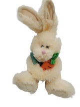 American Greetings Plush Bunny Rabbit 12 Inch Stuffed Animal Holding Car... - £10.08 GBP