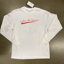 NWT Nike DX2277-100 Men Lebron James Strive For Greatness Lion Loose Fit White L - £23.94 GBP