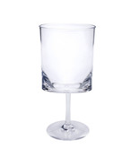 Set of Four Clear Tritan Plastic Stemmed All Purpose Wine Glass - $1,329.71 MXN