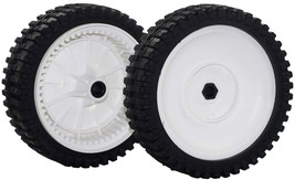 2 Front Drive Wheels Fits Husqvarna Craftsman Poulan 917.378870 917.3789... - $36.62