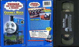 THOMAS THE TANK ENGINE AND FRIENDS CRANKY BUGS VHS TAPE ANCHOR BAY VIDEO... - $9.95
