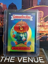 2021 Topps Chrome Garbage Pail Kids BLACK Refractor #153b Duncan Pumpkin 66/99 - £74.67 GBP