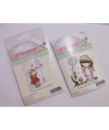 Little Darlings Rubber Stamp Daisy&#39;s Winter Lamp Post Penny&#39;s Dandelion ... - $264.35 MXN