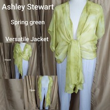 Ashley Stewart Spring Green Versatile Jacket Size 18/20 - £11.86 GBP