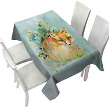 Art Painting Fox Tablecloth - $51.95 CAD+