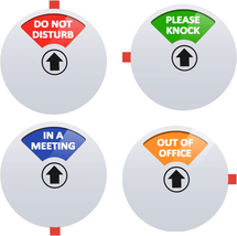 Privacy Sign,Do Not Disturb/Please Knock/Out of Office/In a Meeting Sign,Office  - £11.83 GBP