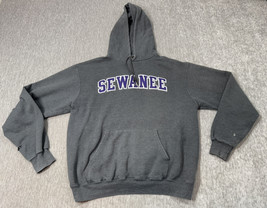 Sewanee Hoodie Jacket Adult Large Gray Champion Pullover University of t... - £19.11 GBP